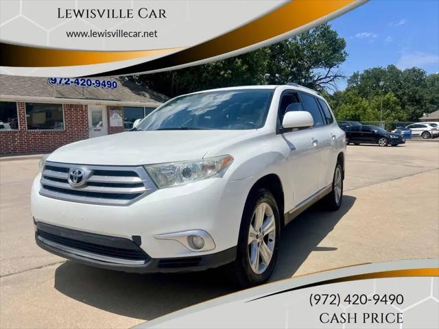 2012 Toyota Highlander Limited V6 for sale in Lewisville, TX