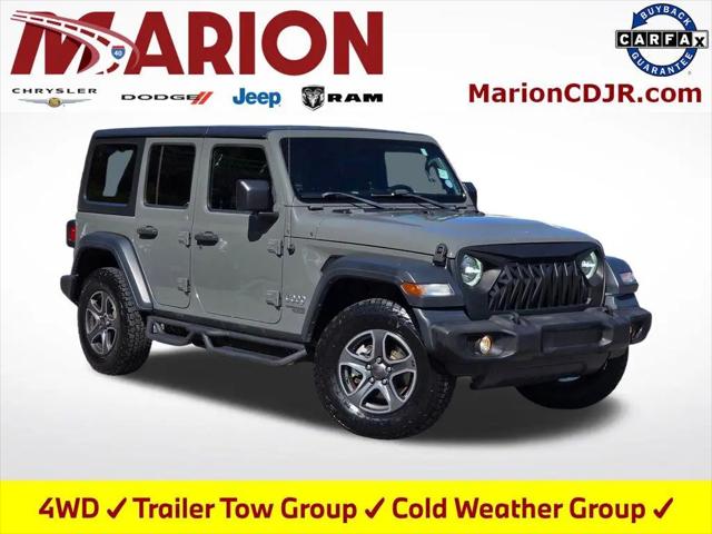 2018 Jeep Wrangler Unlimited Sport S 4x4 for sale in Marion, NC