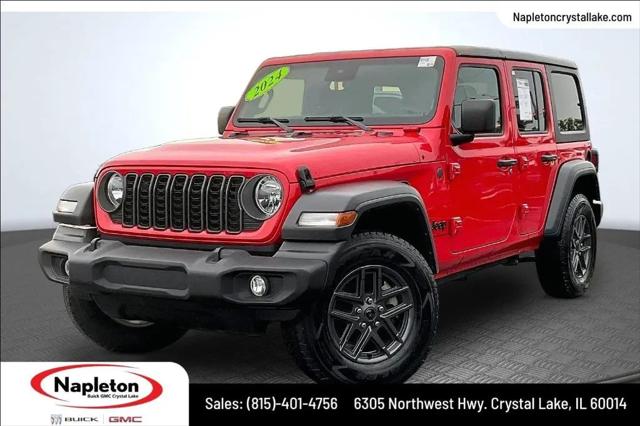 2024 Jeep Wrangler 4-Door Sport S 4x4 for sale in Crystal Lake, IL