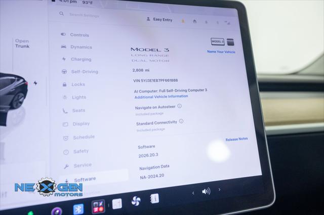 2023 Tesla Model 3 Long Range Dual Motor All-Wheel Drive