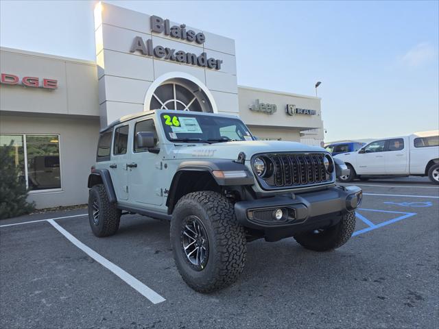 2026 Jeep Wrangler WRANGLER 4-DOOR WILLYS 2026 Jeep Wrangler WRANGLER 4-DOOR WILLYS