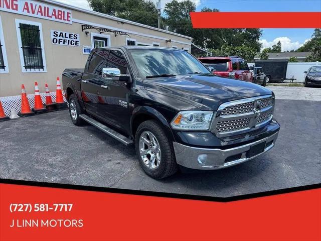 2018 Ram 1500 Laramie Crew Cab 4x4 5'7" Box for sale in Clearwater, FL