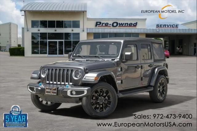 2023 Jeep Wrangler 4xe Sahara 4x4 for sale in Plano, TX
