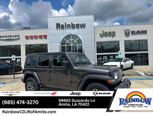 2025 Jeep Wrangler 4-Door Sahara 4x4 for sale in Amite, LA