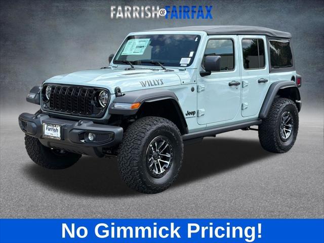 2026 Jeep Wrangler WRANGLER 4-DOOR WILLYS 2026 Jeep Wrangler WRANGLER 4-DOOR WILLYS
