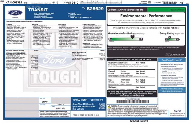 2026 Ford Transit Cargo Van Base