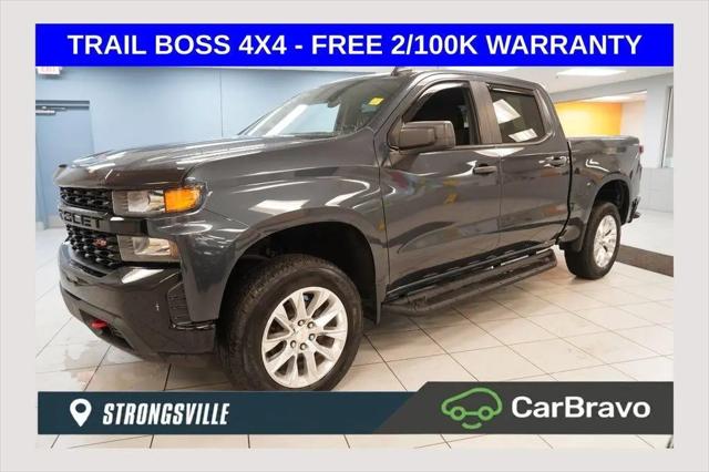 2021 Chevrolet Silverado 1500 4WD Crew Cab Short Bed Custom Trail Boss for sale in Strongsville, OH