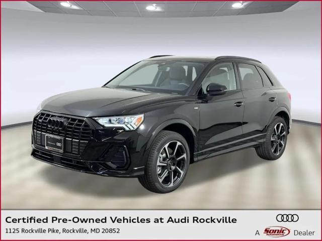 2025 Audi Q3 Premium 45 TFSI S line quattro Tiptronic for sale in Rockville, MD