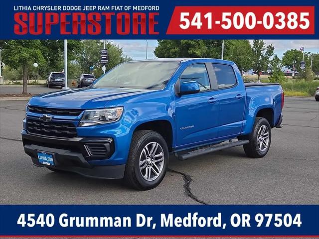2021 Chevrolet Colorado 2WD Crew Cab Short Box WT for sale in Medford, OR