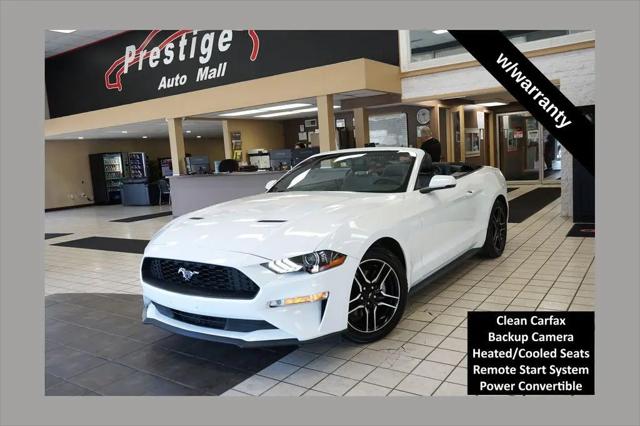 2018 Ford Mustang EcoBoost Premium for sale in Cuyahoga Falls, OH