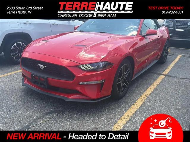 2021 Ford Mustang EcoBoost Premium Convertible for sale in Terre Haute, IN
