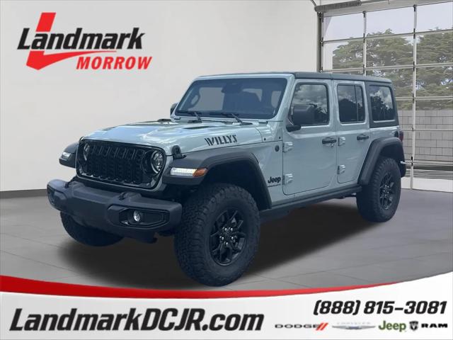 2026 Jeep Wrangler 4-Door Willys 4x4 for sale in Morrow, GA