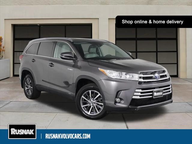2019 Toyota Highlander Hybrid XLE for sale in Pasadena, CA