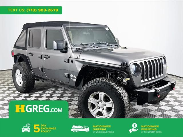 2019 Jeep Wrangler Unlimited Sport S 4x4 for sale in Houston, TX