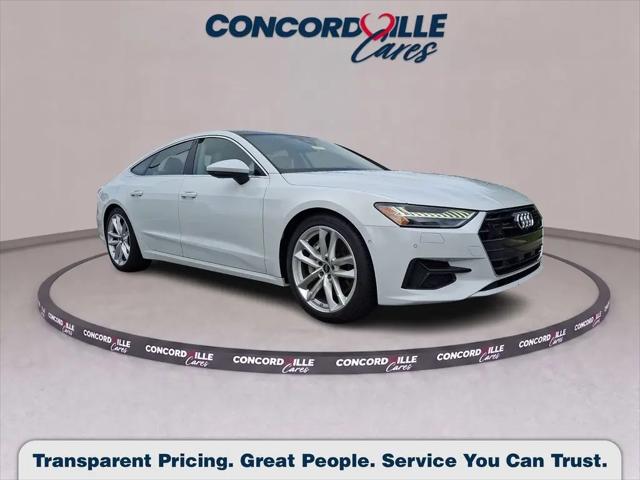 2023 Audi A7 Premium Plus 55 TFSI e quattro S tronic for sale in Glen Mills, PA