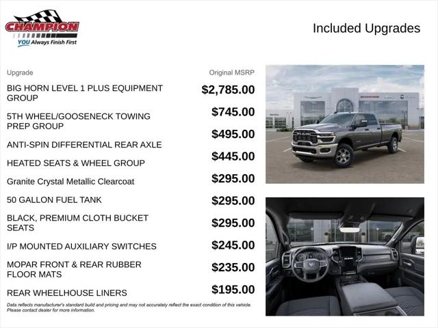 2026 Ram 2500 Big Horn Crew Cab 4x4 8 Box