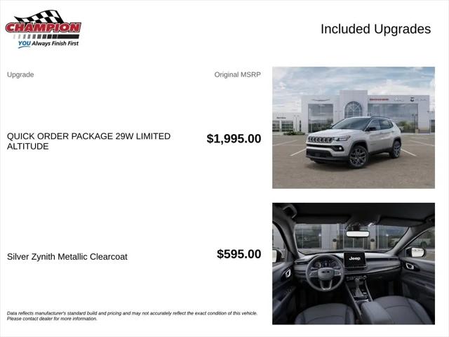 2026 Jeep Compass Limited Altitude