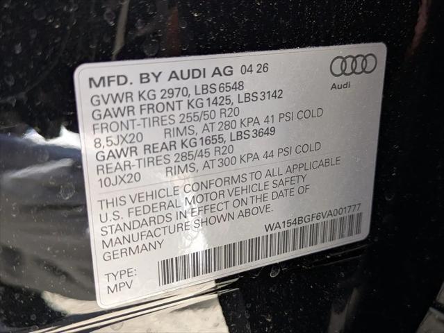 2027 Audi Q6 e-tron Premium quattro