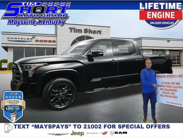 2026 Toyota Tundra Platinum CrewMax 5.5' Bed for sale in Maysville, KY
