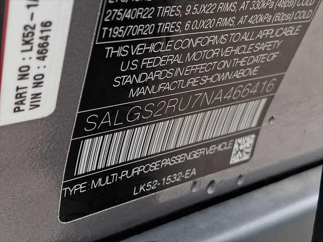 2022 Land Rover Range Rover Westminster
