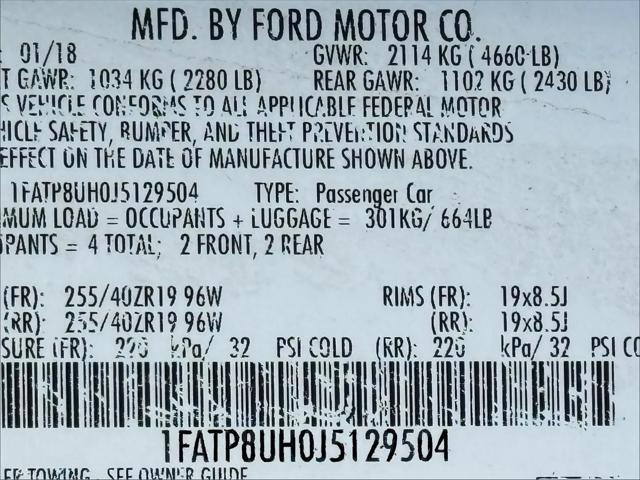 2018 Ford Mustang EcoBoost