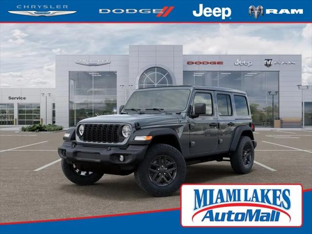 2026 Jeep Wrangler 4-Door Sport S 4x4 for sale in Miami Lakes, FL