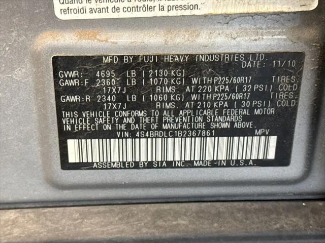 2011 Subaru Outback 3.6R Limited