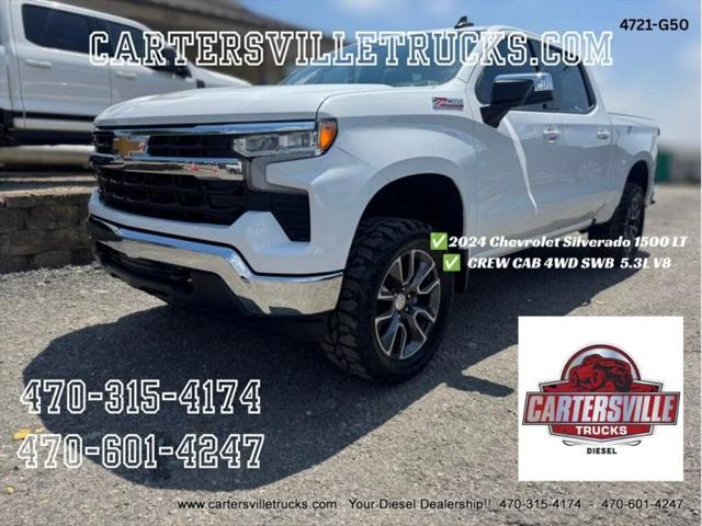 2024 Chevrolet Silverado 1500 4WD Crew Cab Short Bed LT for sale in Cartersville, GA