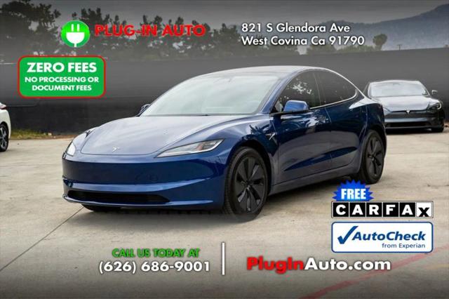 2025 Tesla Model 3 Long Range Rear-Wheel Drive for sale in West Covina, CA