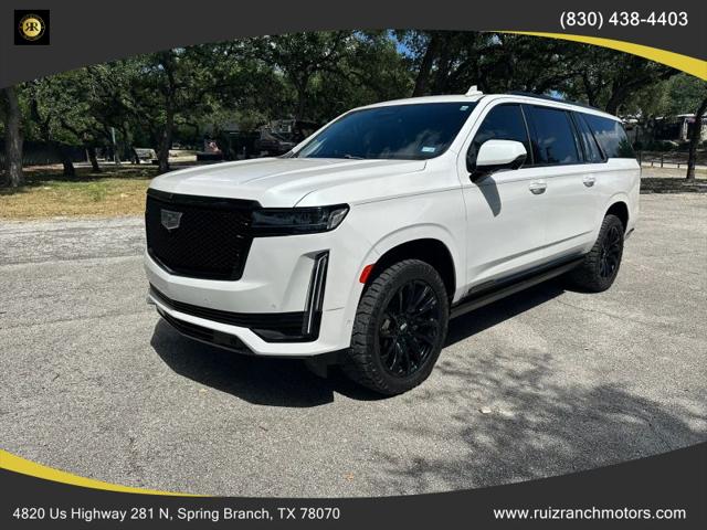 2022 Cadillac Escalade ESV 4WD Sport Platinum for sale in Spring Branch, TX