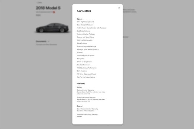 2018 Tesla Model S P100D