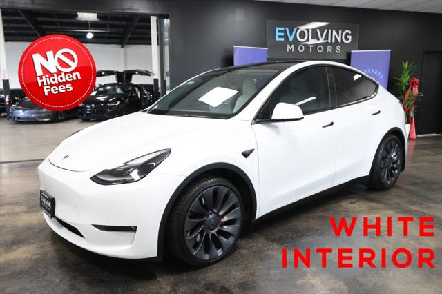 2021 Tesla Model Y Performance Dual Motor All-Wheel Drive for sale in Orange, CA