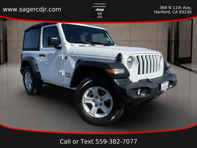 2020 Jeep Wrangler Sport S 4x4 for sale in Hanford, CA