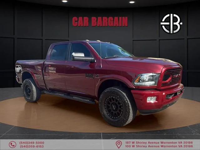2018 Ram 2500 Laramie Crew Cab 4x4 6'4" Box for sale in Warrenton, VA