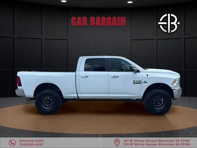 2018 Ram 2500 SLT Crew Cab 4x4 6'4" Box