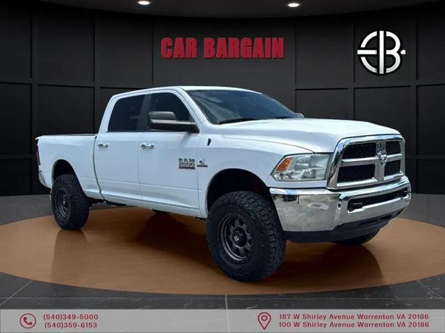 2018 Ram 2500 SLT Crew Cab 4x4 6'4" Box
