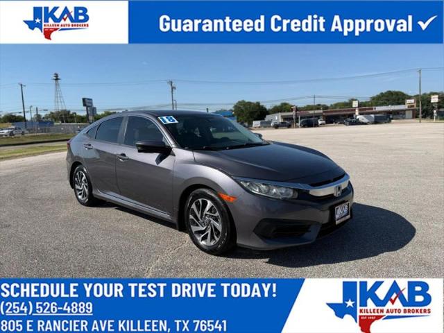 2018 Honda Civic EX for sale in Killeen, TX