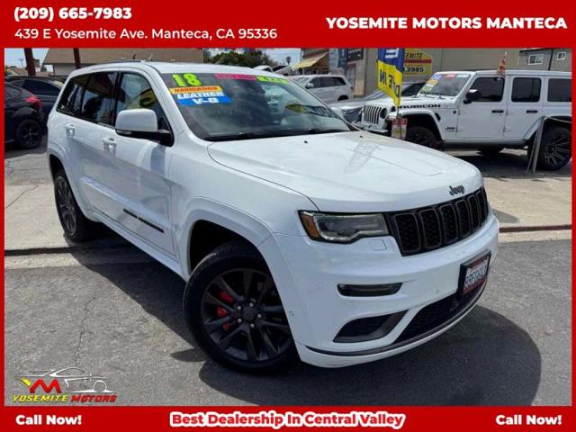 2018 Jeep Grand Cherokee High Altitude 4x4 for sale in Manteca, CA