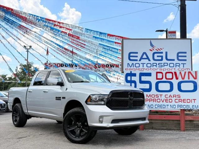 2017 Ram 1500 Night Crew Cab 4x4 5'7" Box for sale in Hobart, IN