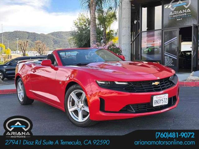2020 Chevrolet Camaro RWD Convertible 1LT for sale in Temecula, CA