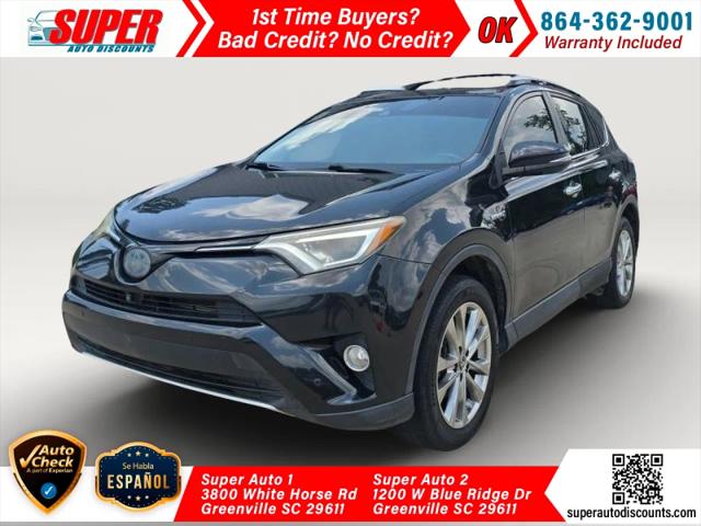 2016 Toyota RAV4 Hybrid Limited for sale in Greenville, SC