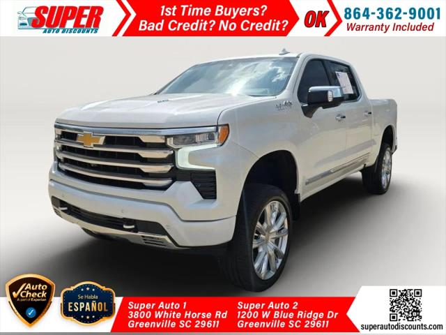 2023 Chevrolet Silverado 1500 4WD Crew Cab Short Bed High Country for sale in Greenville, SC