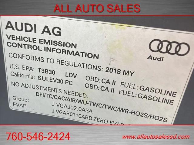 2018 Audi A3 2.0T Premium