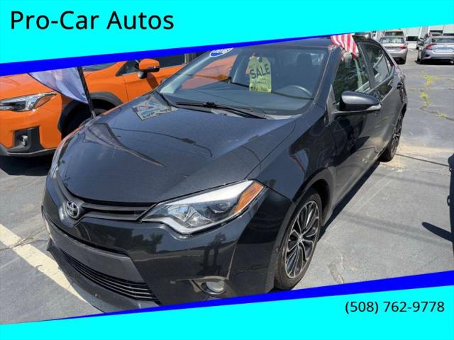 2016 Toyota Corolla S for sale in Worcester, MA