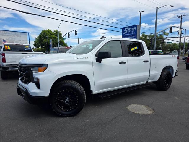 2023 Chevrolet Silverado 1500 4WD Crew Cab Standard Bed WT for sale in Modesto, CA
