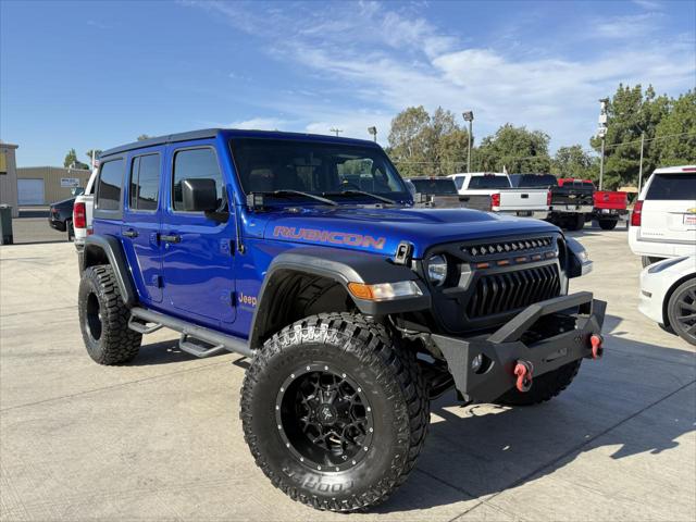 2018 Jeep Wrangler Unlimited Rubicon 4x4 for sale in Modesto, CA