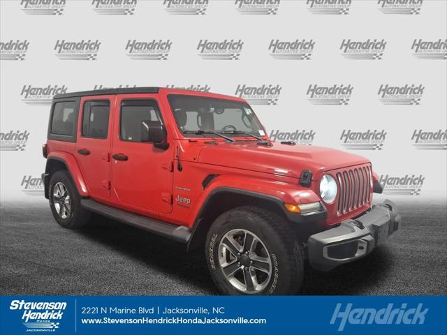 2018 Jeep Wrangler Unlimited Sahara 4x4 for sale in Jacksonville, NC