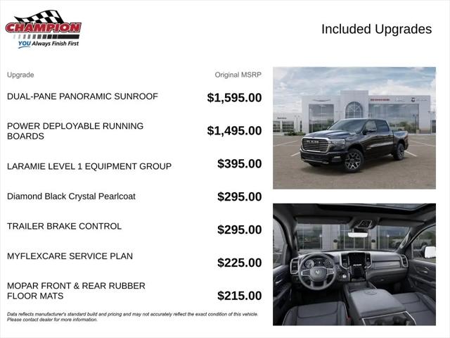 2026 Ram 1500 Laramie Crew Cab 4x4 5'7" Box