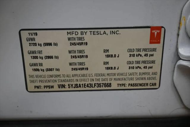 2020 Tesla Model S Performance Dual Motor All-Wheel Drive