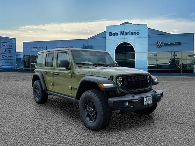 2026 Jeep Wrangler 4-Door Willys 4x4 for sale in Concord, NH